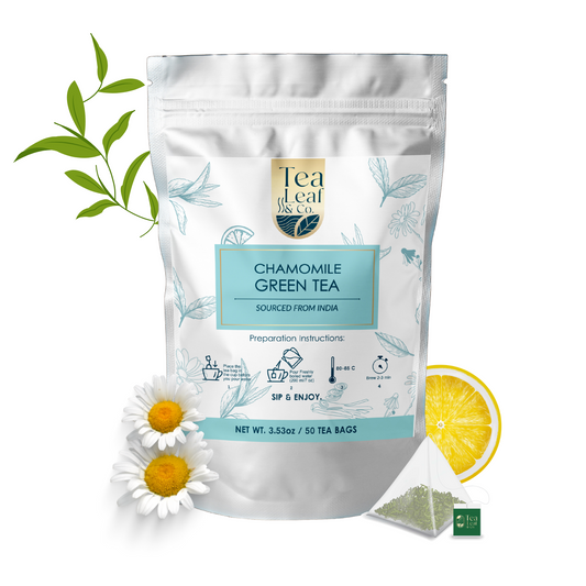 Chamomile Green Tea, 50 Count