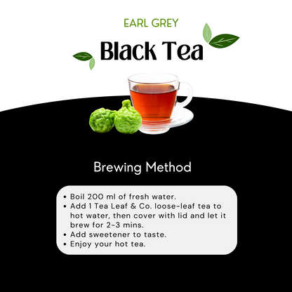 Earl Grey Black Tea,  3.52oz