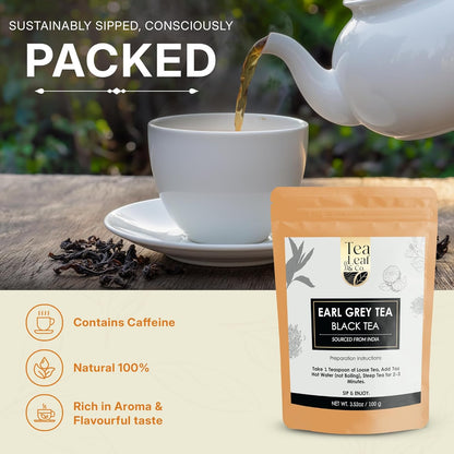Earl Grey Black Tea,  3.52oz