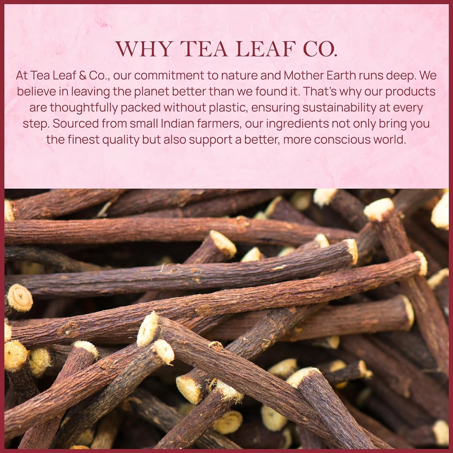 Licorice Root Pure Herbal Tea (50 Tea Bags)