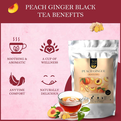 Peach Black Tea (50 Tea Bags)