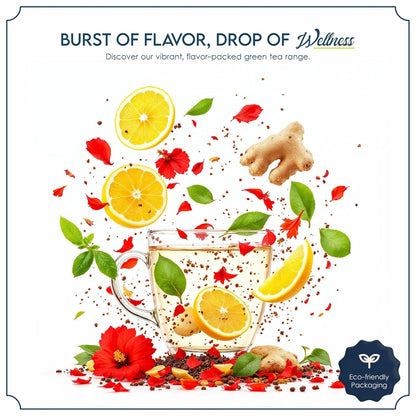 Harmony - Pure Delight Premium Tea Gift Box (9 Tea Varieties)