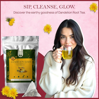 Dandelion Root Pure Herbal Tea (50 Tea Bags)