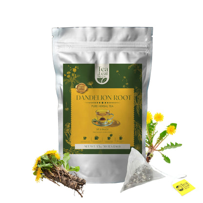 Dandelion Root Pure Herbal Tea (50 Tea Bags)