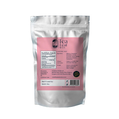 Strawberry Hibiscus Herbal Tea (50 Tea Bags)