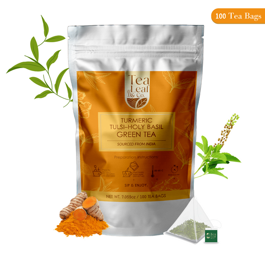 Turmeric Tulsi Green Tea