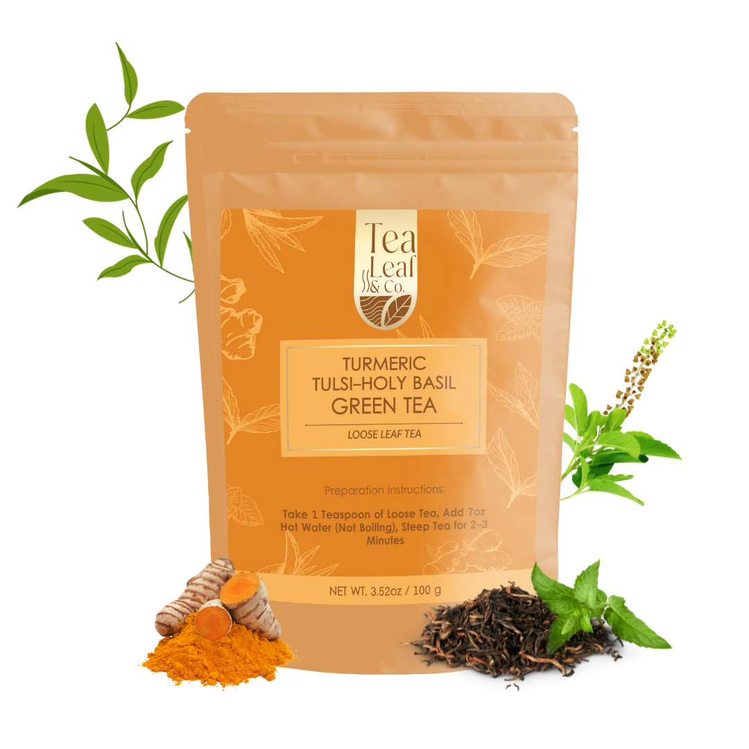 Turmeric Tulsi Green Tea