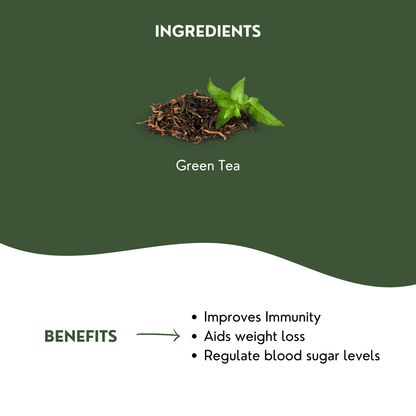 green tea will help you lose weight